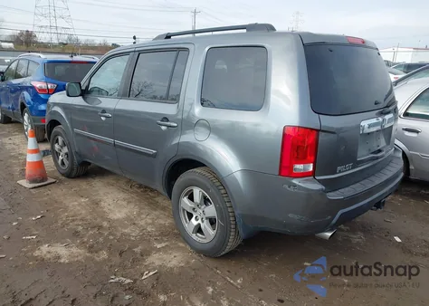 2011 Honda Pilot Ex-L from USA, damaged, VIN 5FNYF4H55BB009001